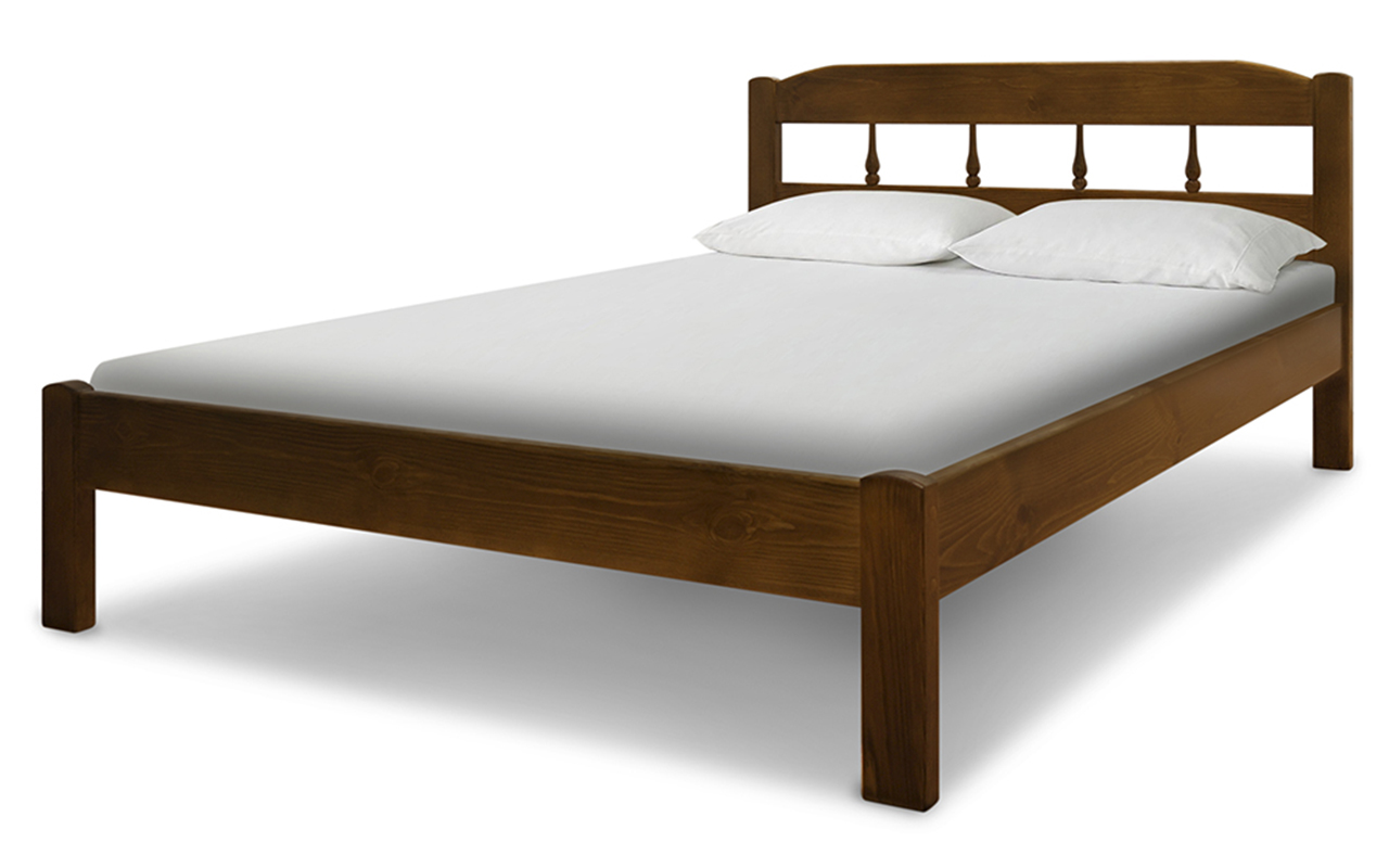 фото: Кровать ВМК-Шале Деревянные Бюджет 2 120x190 см