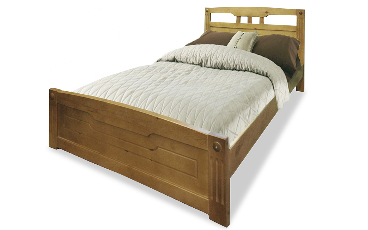 фото: Кровать ВМК-Шале Деревянные Флирт 1 90x190 см