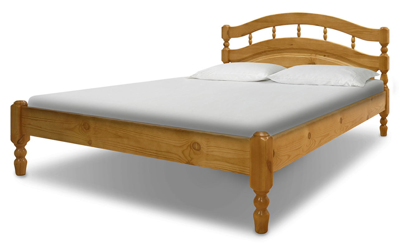 фото: Кровать ВМК-Шале Деревянные Хельга 2 180x190 см